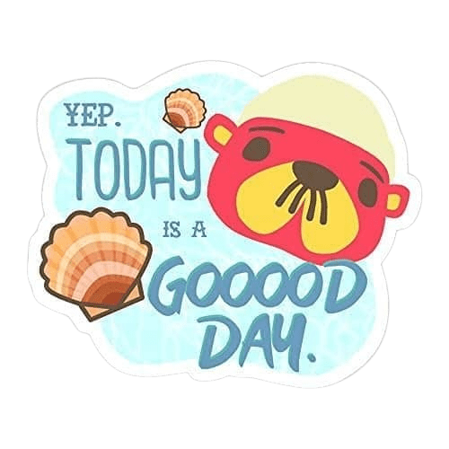 image loutre animal crossing 'Good Day'